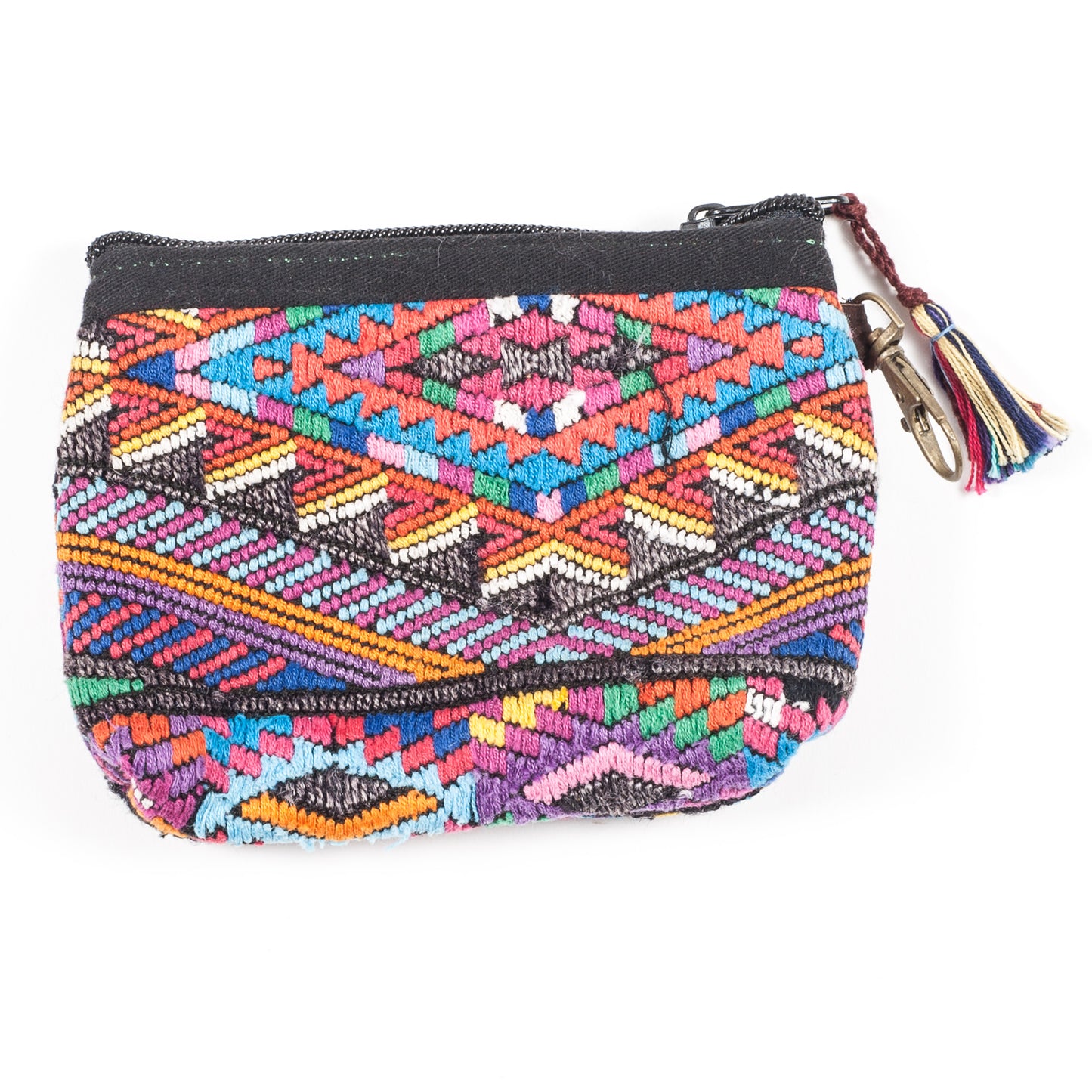 Upcycled Huipil Coin Purse (Guatemala) - Style 5