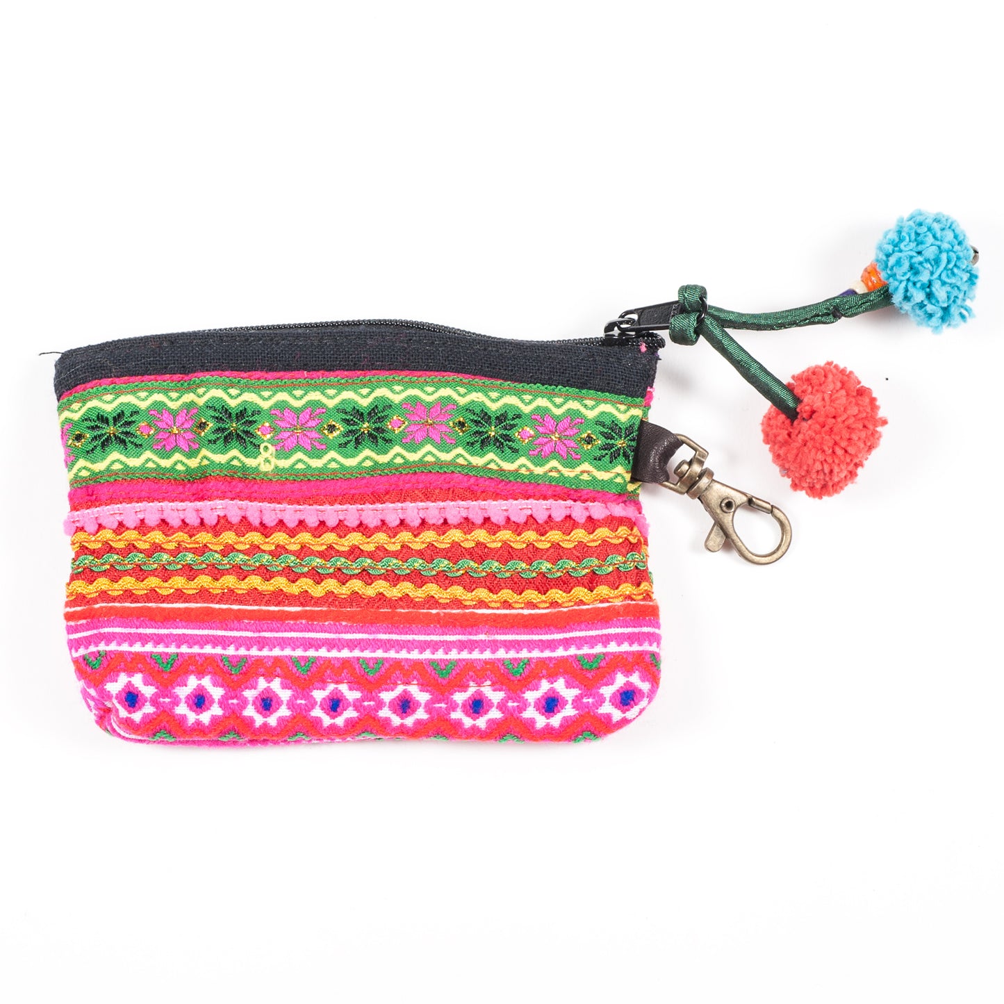 Vintage Hmong Hill Tribe Coin Purse (Thailand) - Style 1