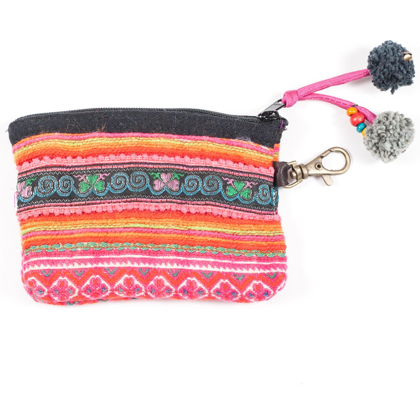 Vintage Hmong Hill Tribe Coin Purse (Thailand) - Style 13