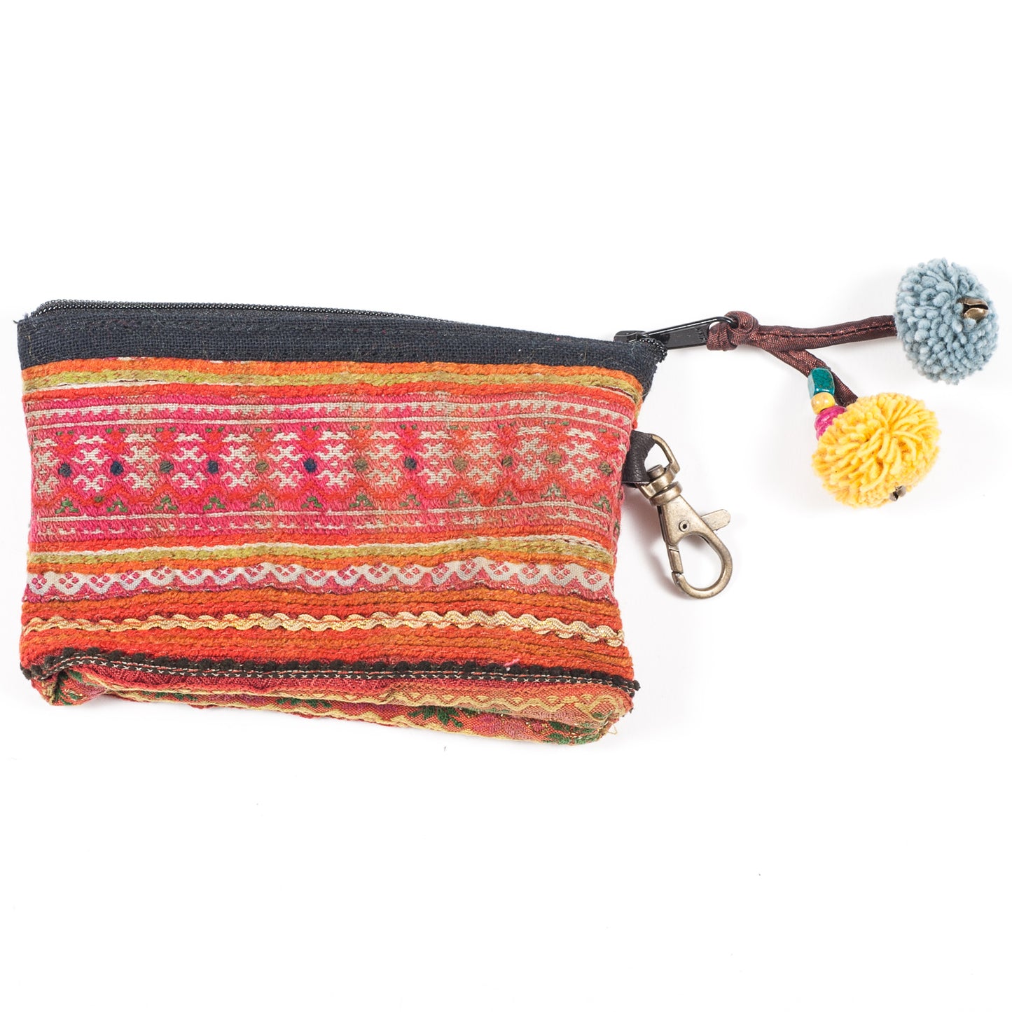 Vintage Hmong Hill Tribe Coin Purse (Thailand) - Style 14