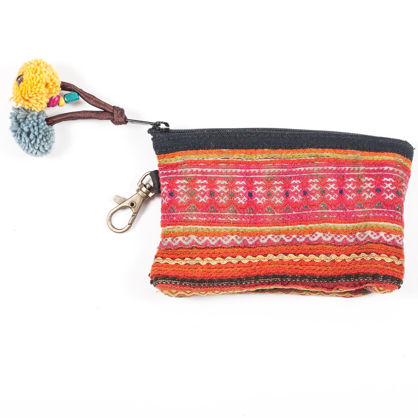 Vintage Hmong Hill Tribe Coin Purse (Thailand) - Style 14