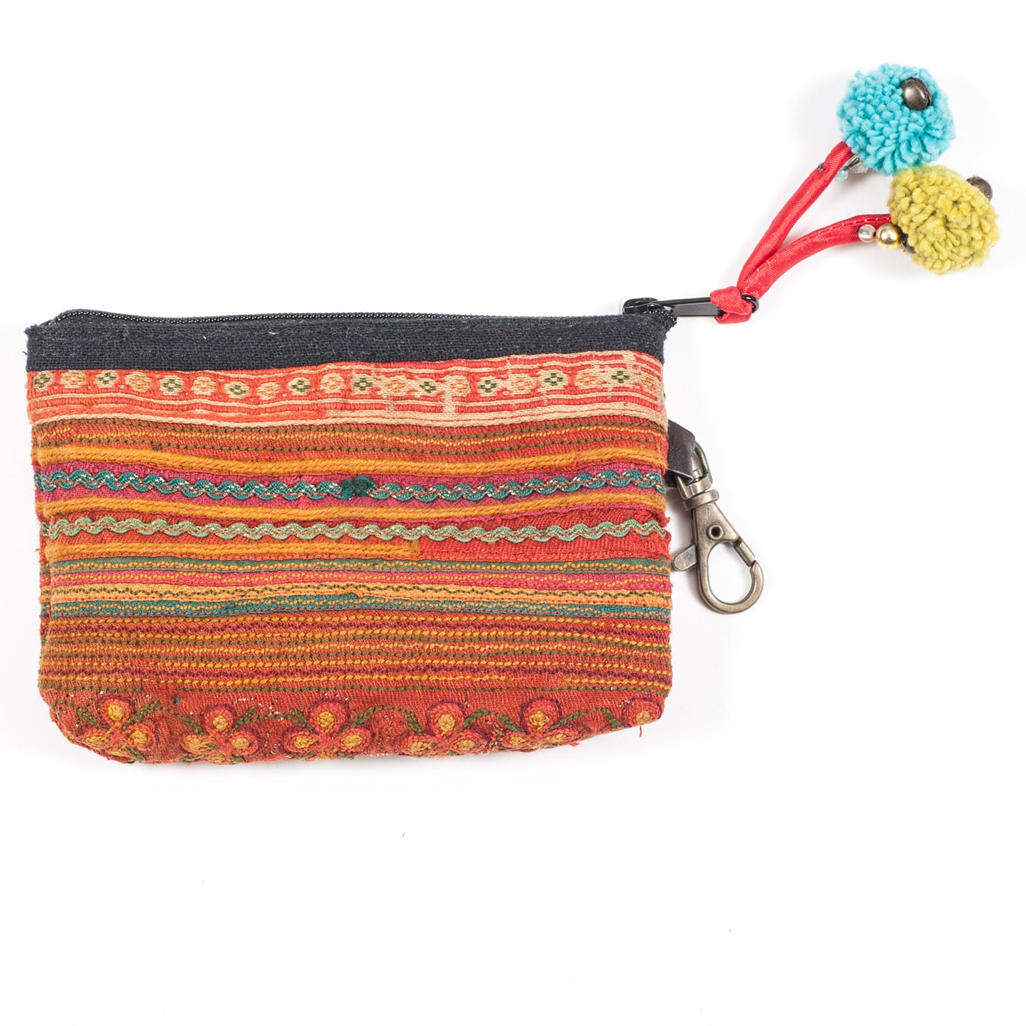 Vintage Hmong Hill Tribe Coin Purse (Thailand) - Style 16