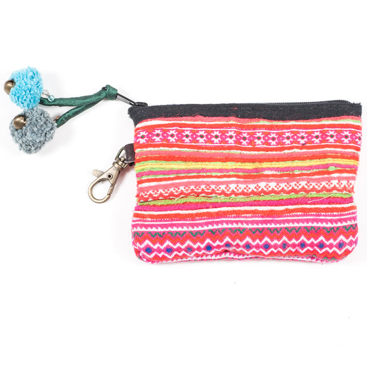 Vintage Hmong Hill Tribe Coin Purse (Thailand) - Style 18