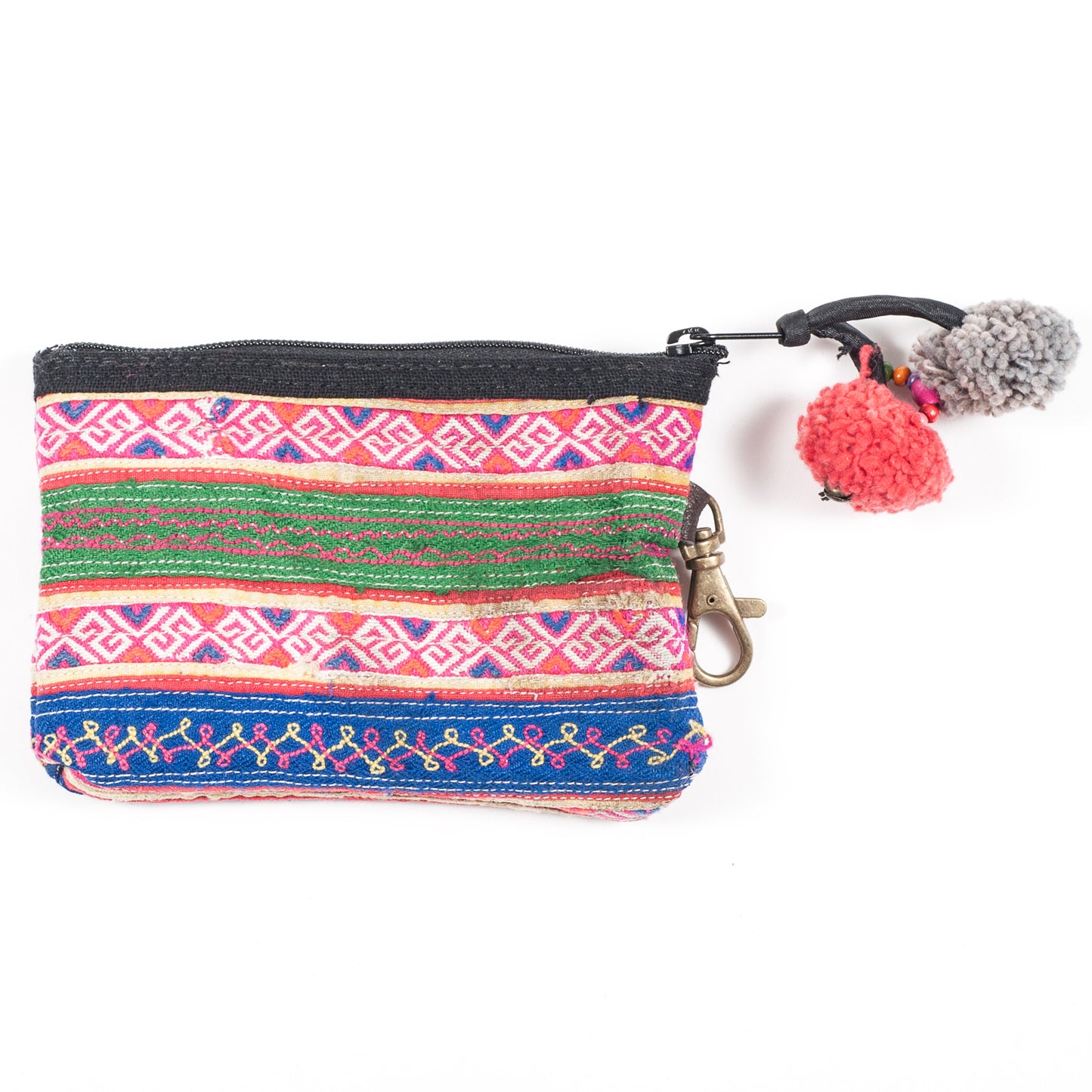 Vintage Hmong Hill Tribe Coin Purse (Thailand) - Style 6