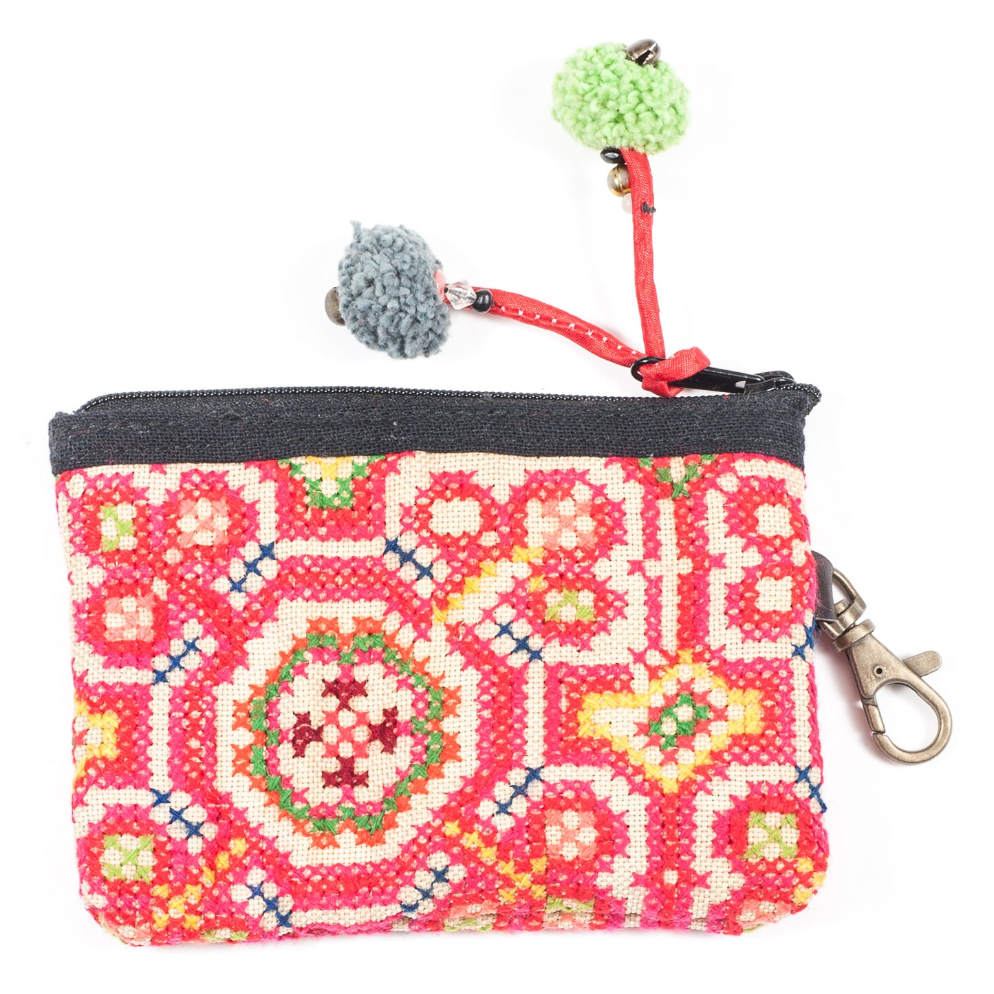 Vintage Hmong Hill Tribe Coin Purse (Thailand) - Style 7