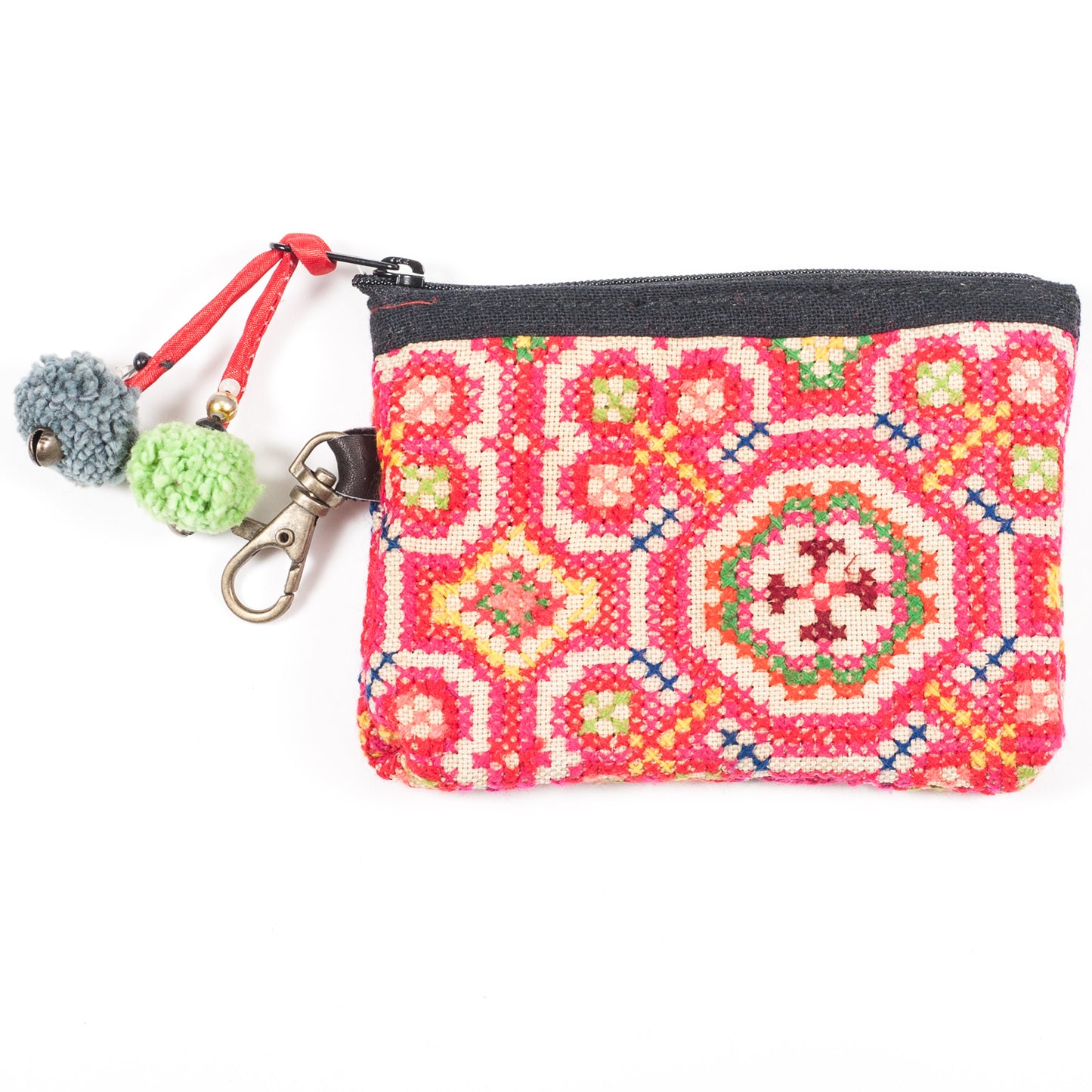 Vintage Hmong Hill Tribe Coin Purse (Thailand) - Style 7