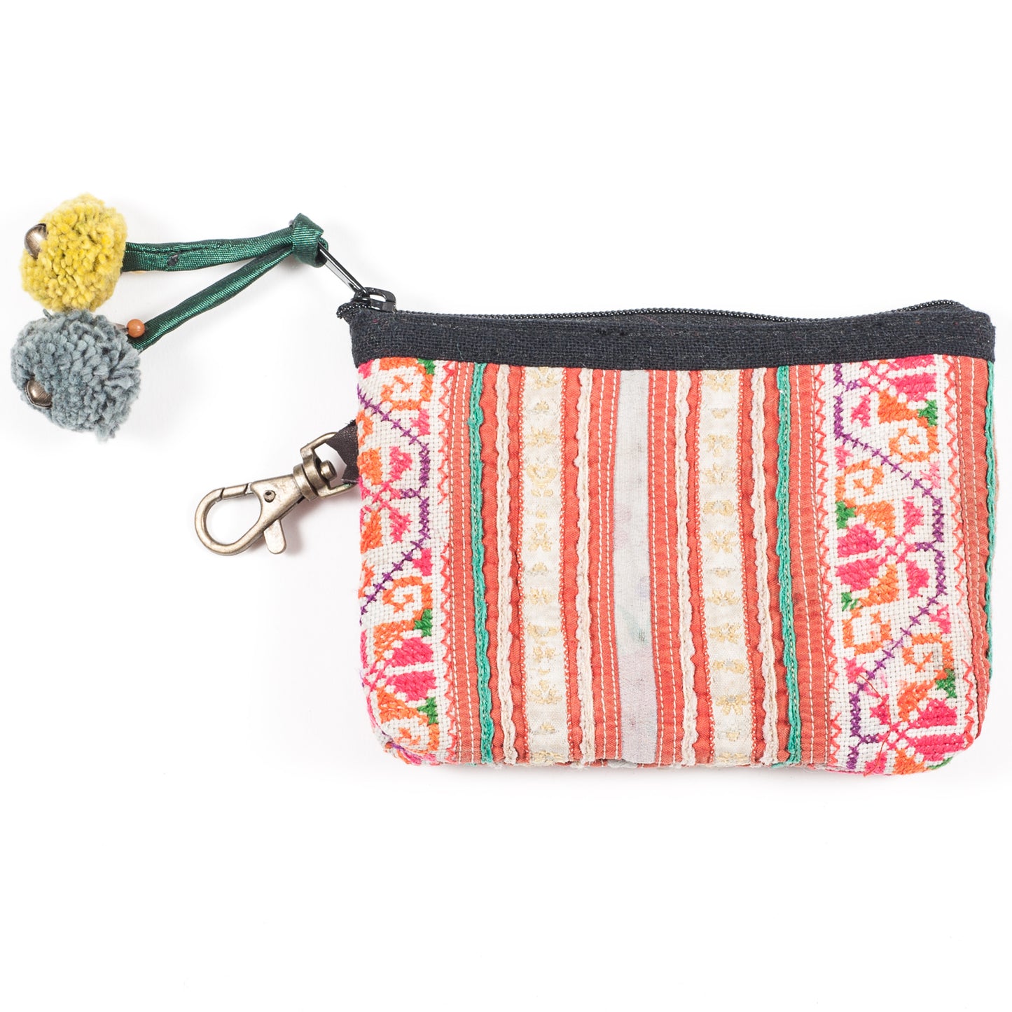 Vintage Hmong Hill Tribe Coin Purse (Thailand) - Style 8