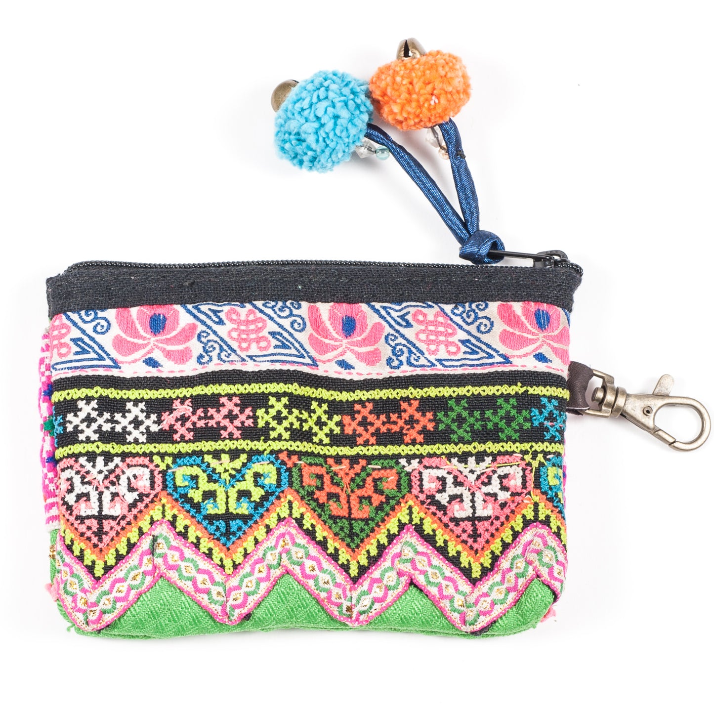 Vintage Hmong Hill Tribe Coin Purse (Thailand) - Style 9