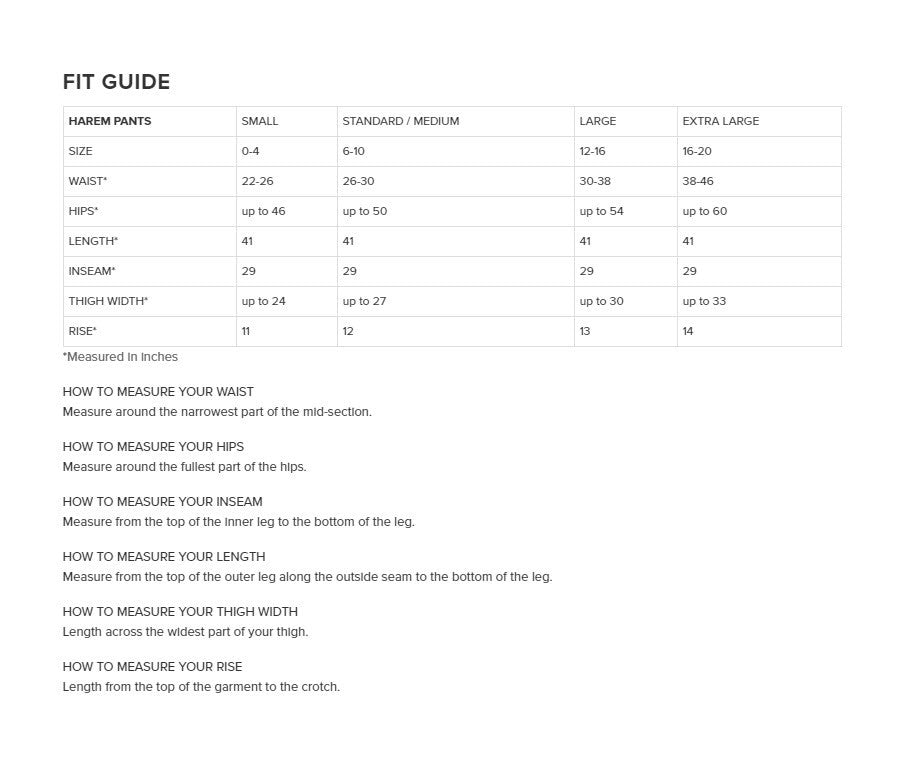 Black Diamond Harem Pants by The Elephant Pants