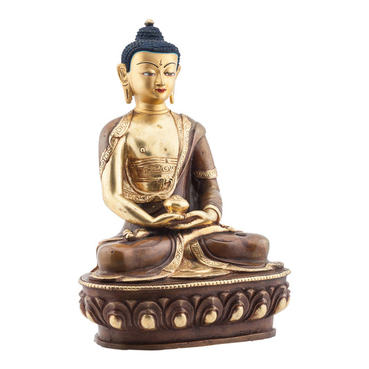 24kt Gold Plated Amitabha Buddha Statue