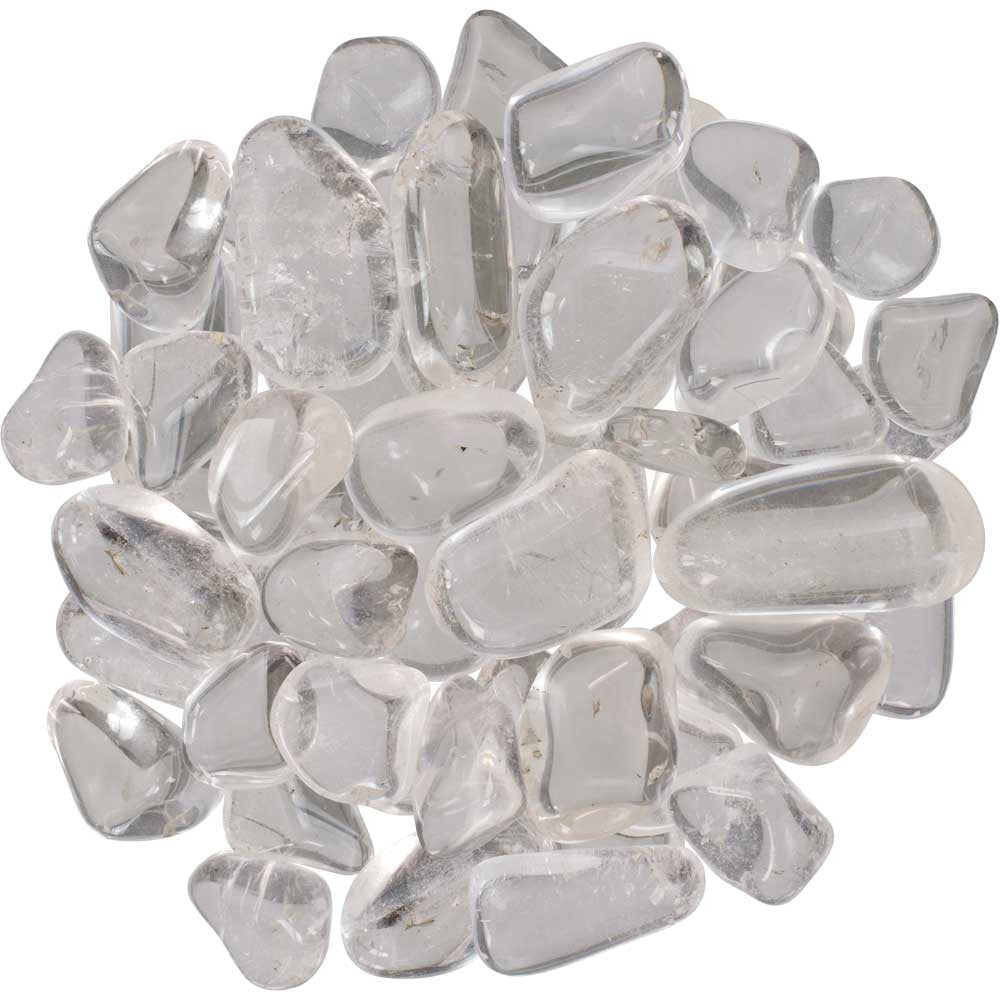 Tumbled Clear Quartz Gemstones