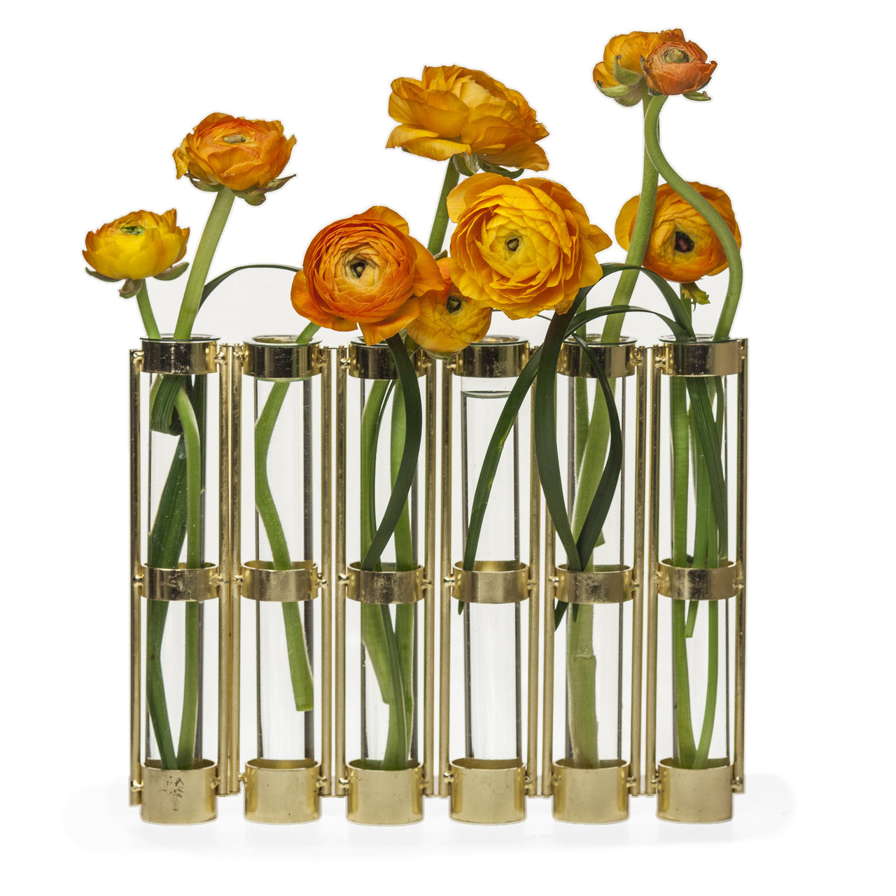 Six Tube Hinged Vase (4 color options)