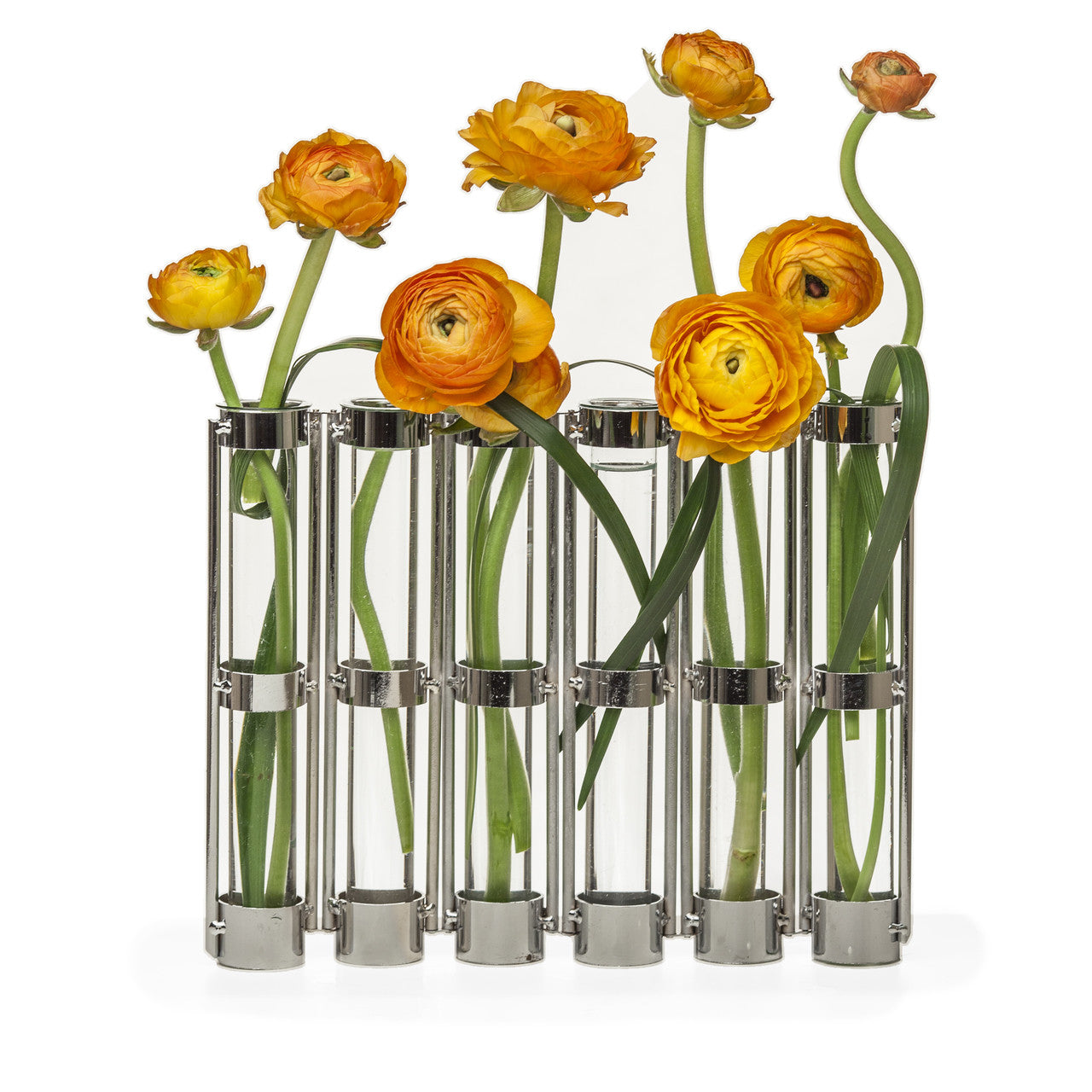 Six Tube Hinged Vase (4 color options)