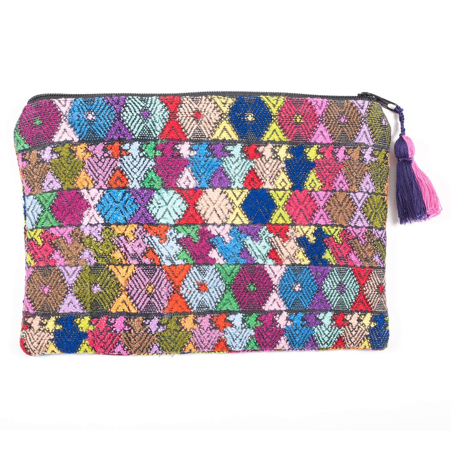 Upcycled Huipil Cosmetic Bag (Guatemala) - Style 7