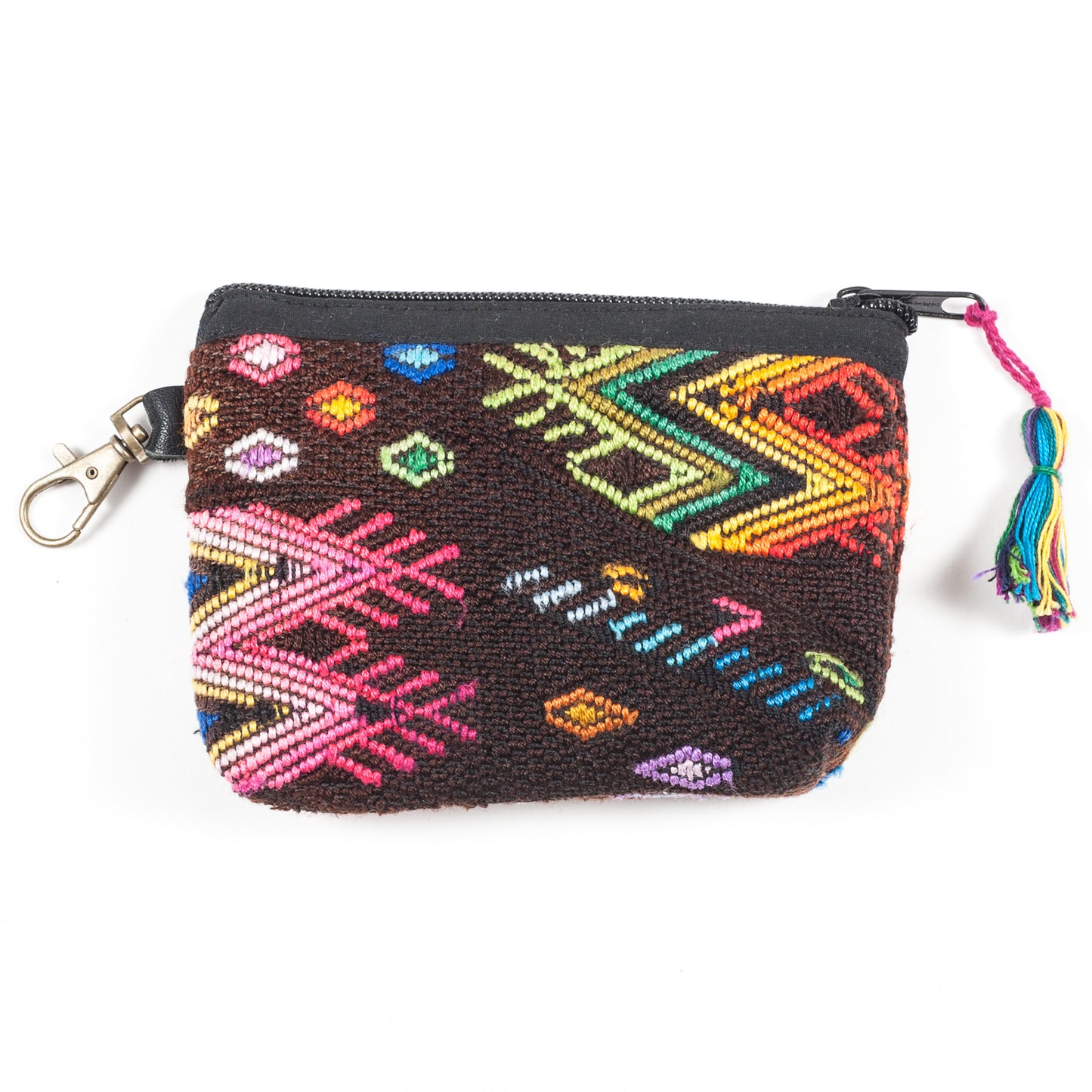 Upcycled Huipil Coin Purse (Guatemala) - Style 3