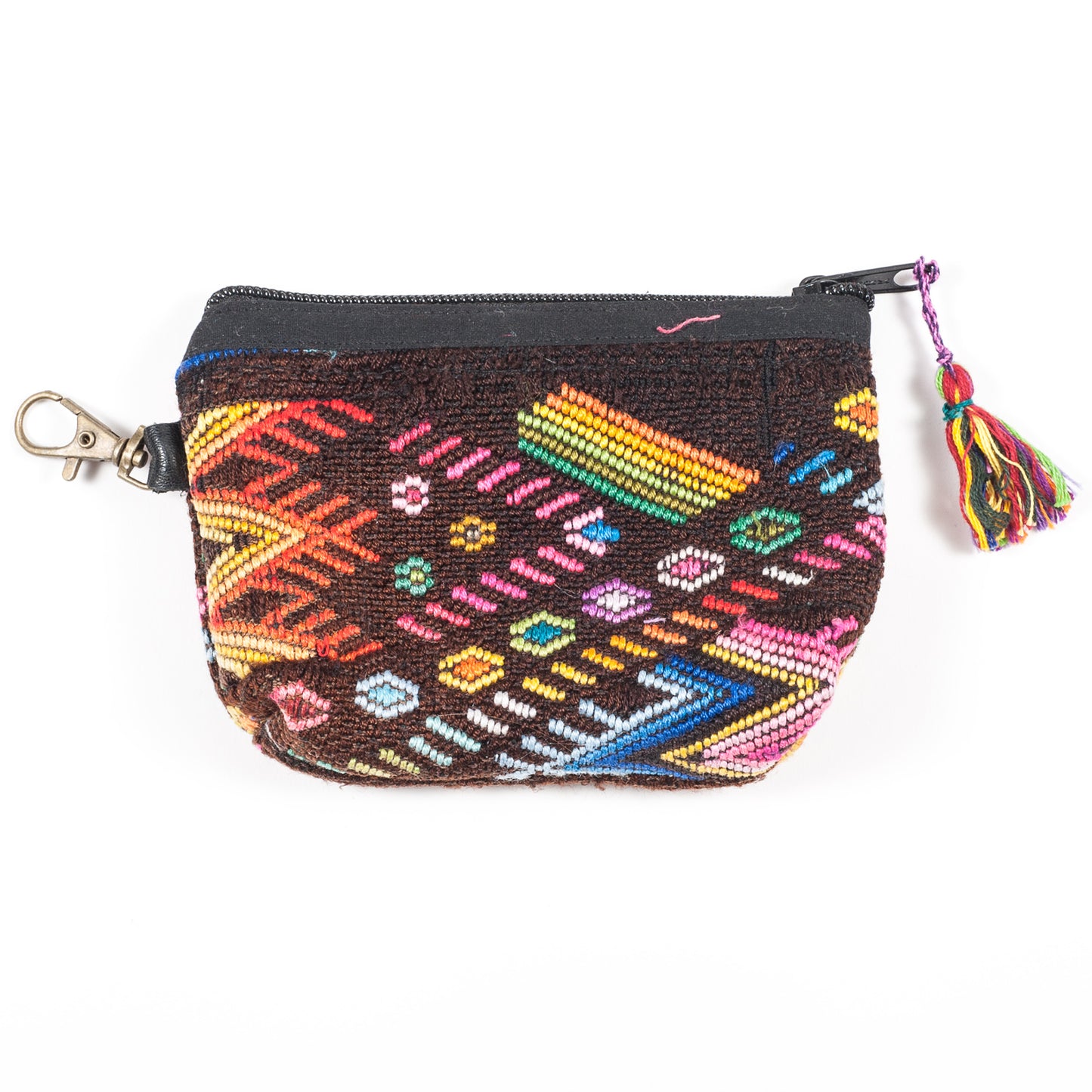 Upcycled Huipil Coin Purse (Guatemala) - Style 4