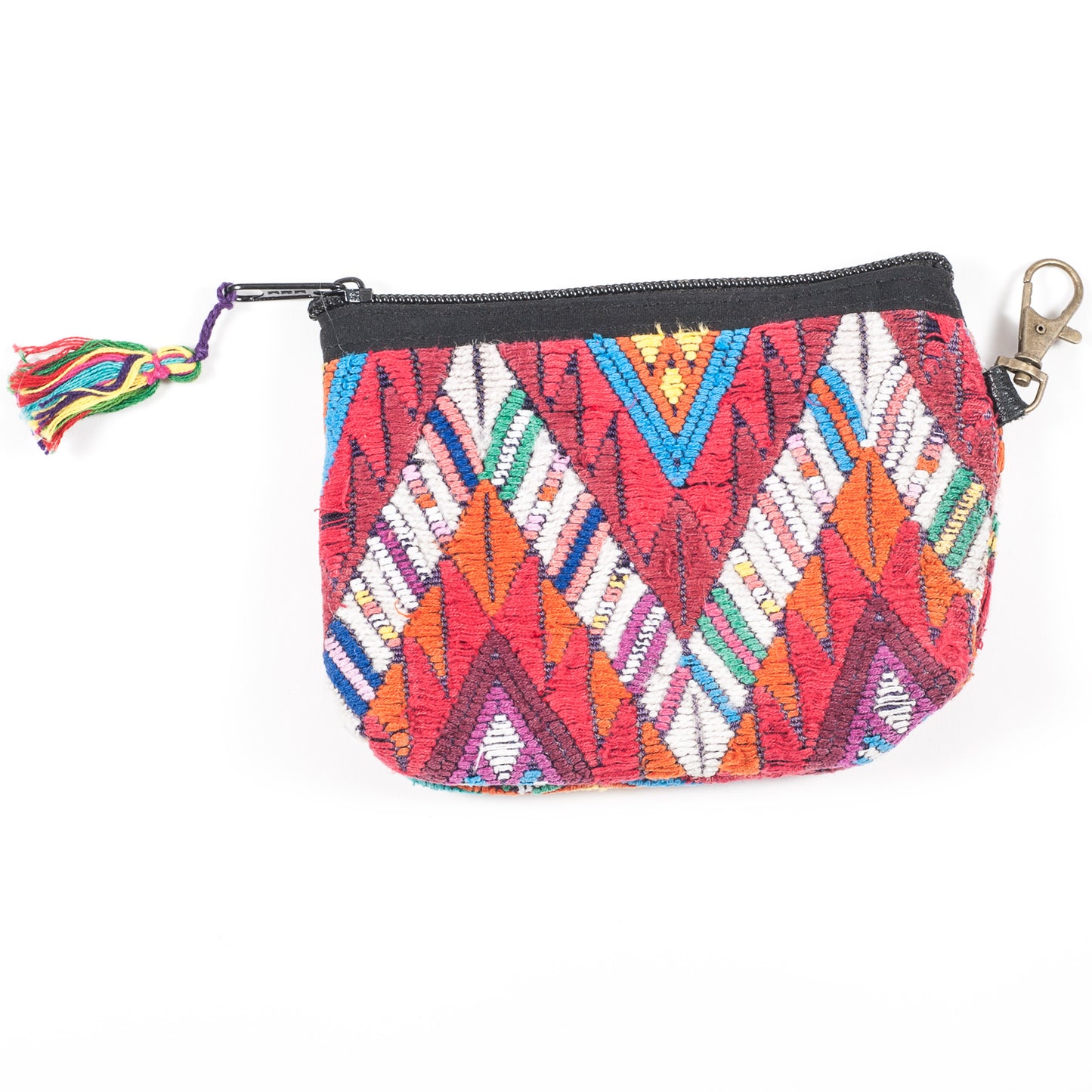 Upcycled Huipil Coin Purse (Guatemala) - Style 6