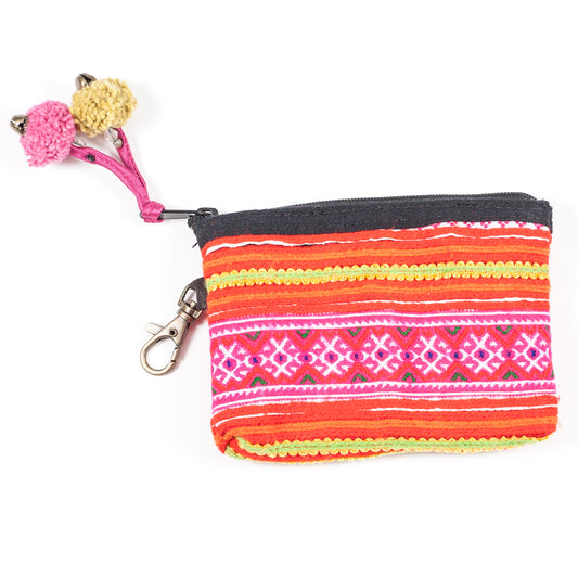 Vintage Hmong Hill Tribe Coin Purse (Thailand) - Style 2