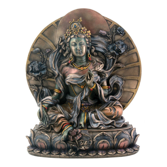 Green Tara Meditation Statue