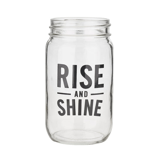 Rise And Shine Mason Jar