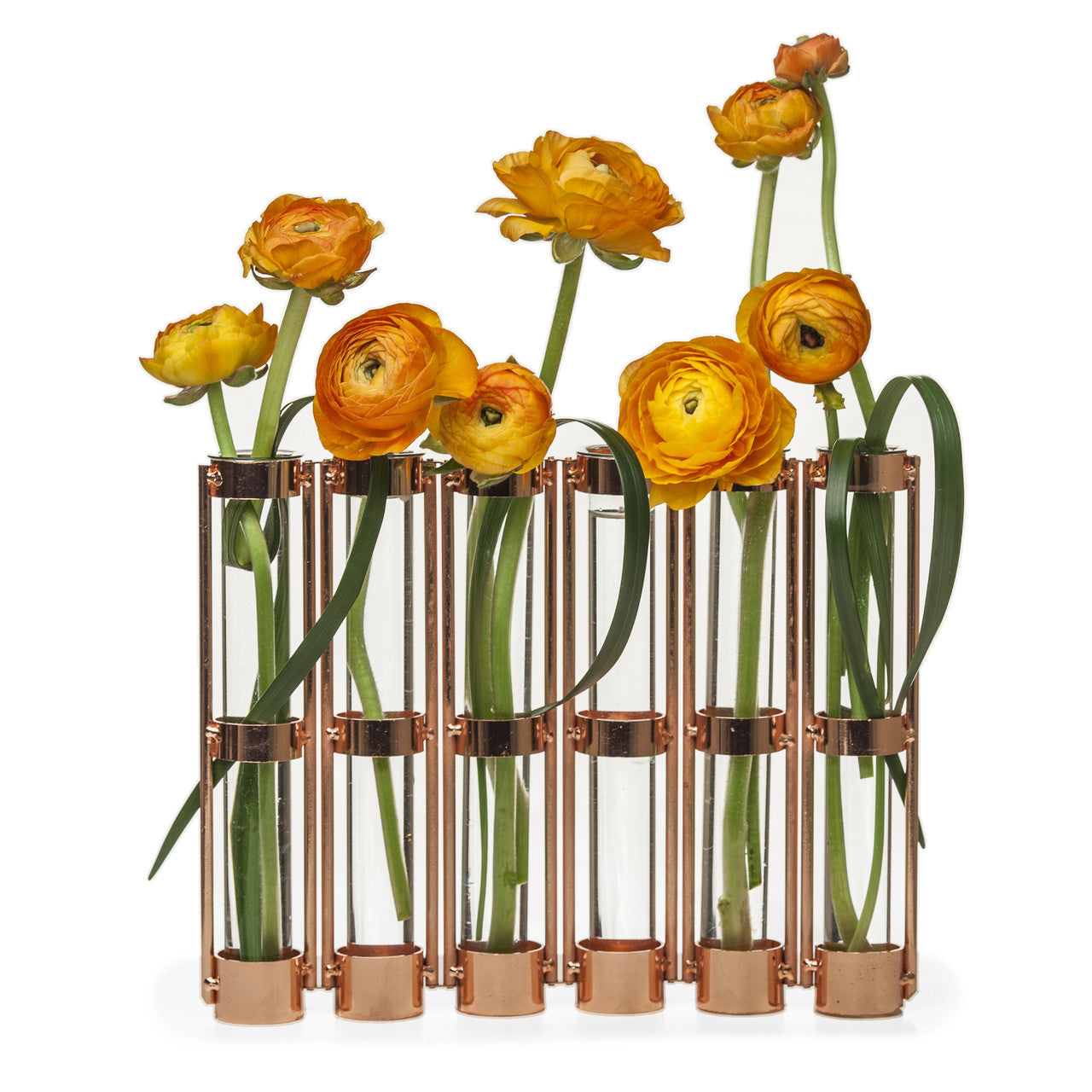Six Tube Hinged Vase (4 color options)