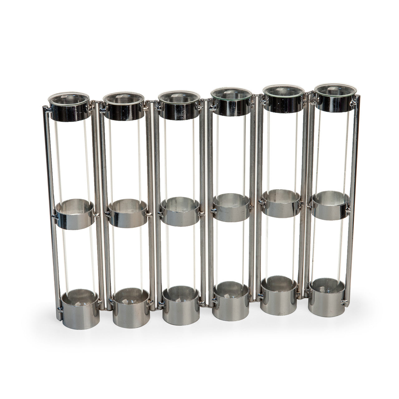 Six Tube Hinged Vase (4 color options)