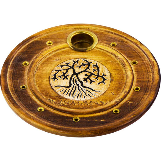 Tree of Life Incense Burner for Incense Cones and Sticks