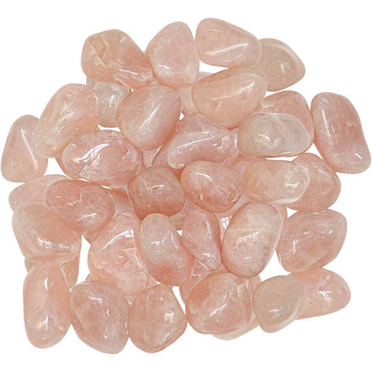 Tumbled Rose Quartz Gemstones