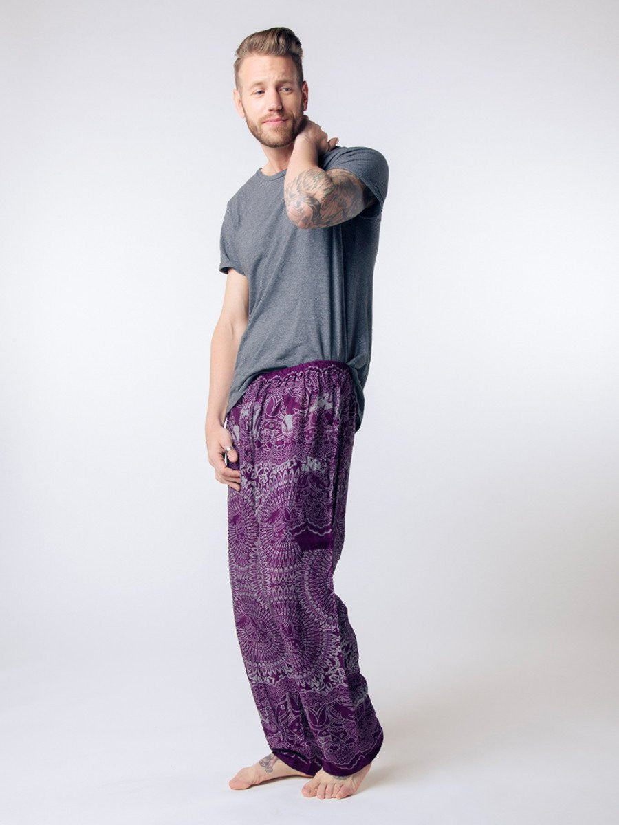 Wendi Plum Unisex Loungers by The Elephant Pants