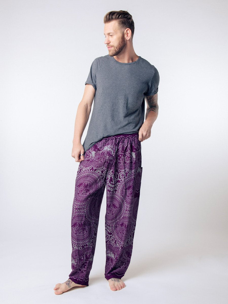 Wendi Plum Unisex Loungers by The Elephant Pants